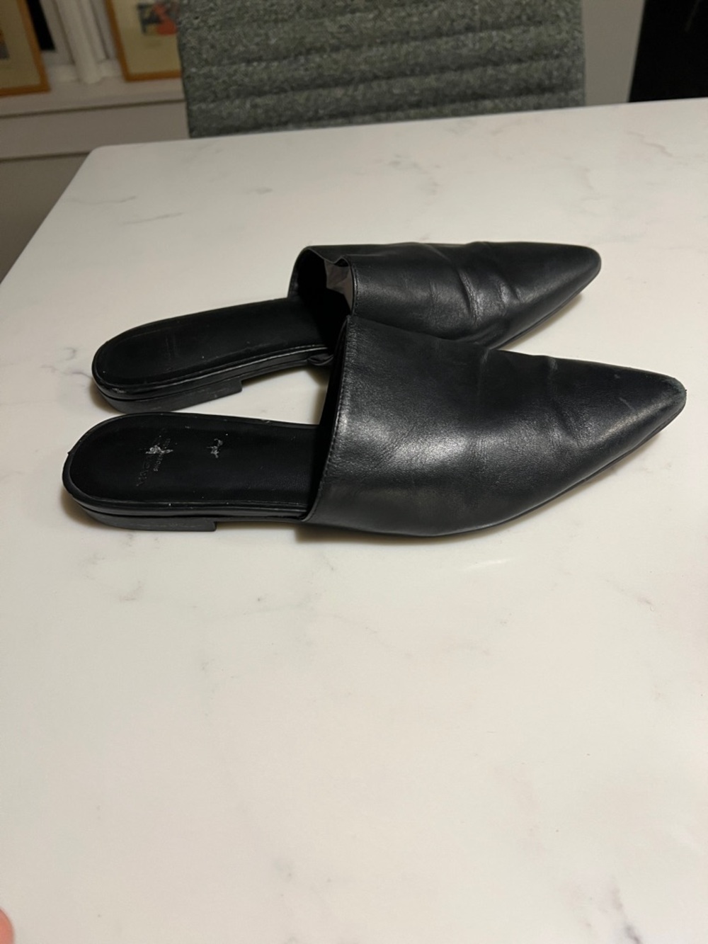 Vagabond Black Mule Slides 38 - Picture 4 of 8